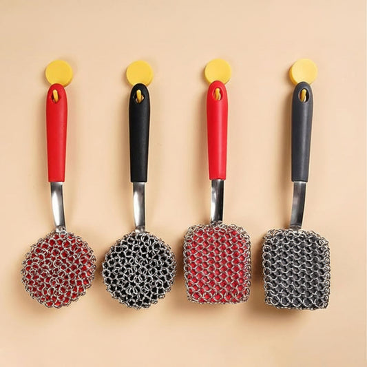 CHAINFLOW – Stainless Steel Grill Scrubber Bristle-Free Design