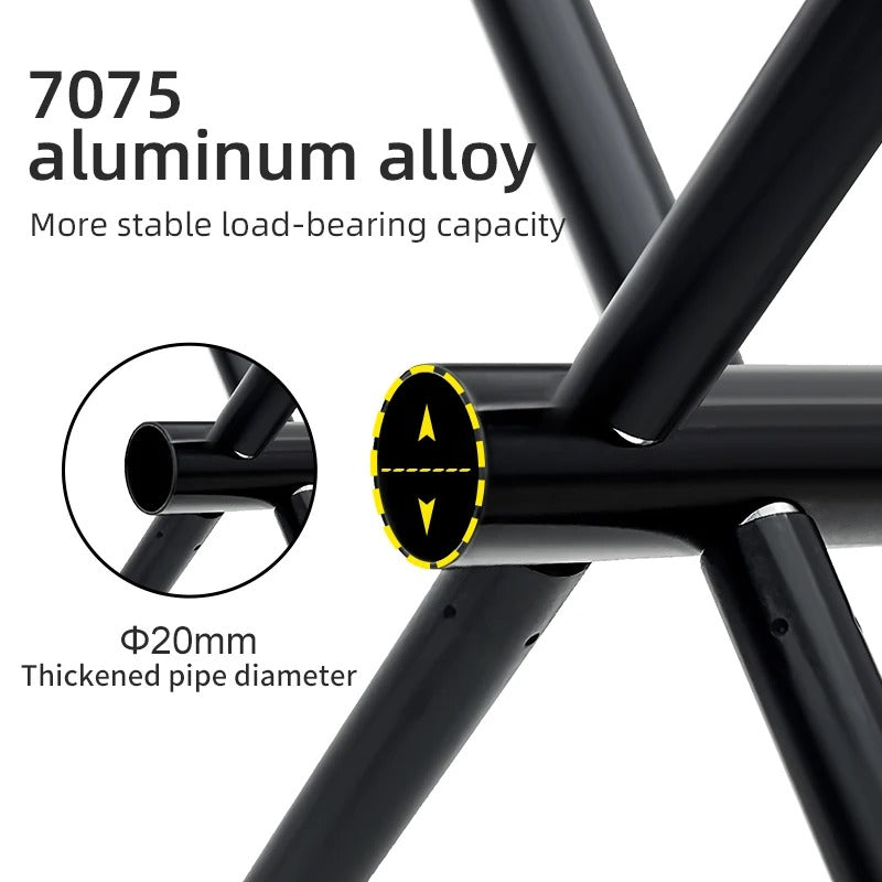 TREKSEAT – Tabouret de camping pliant en aluminium portable