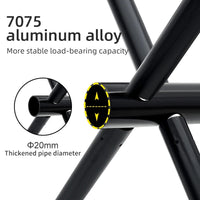 TREKSEAT – Tabouret de camping pliant en aluminium portable