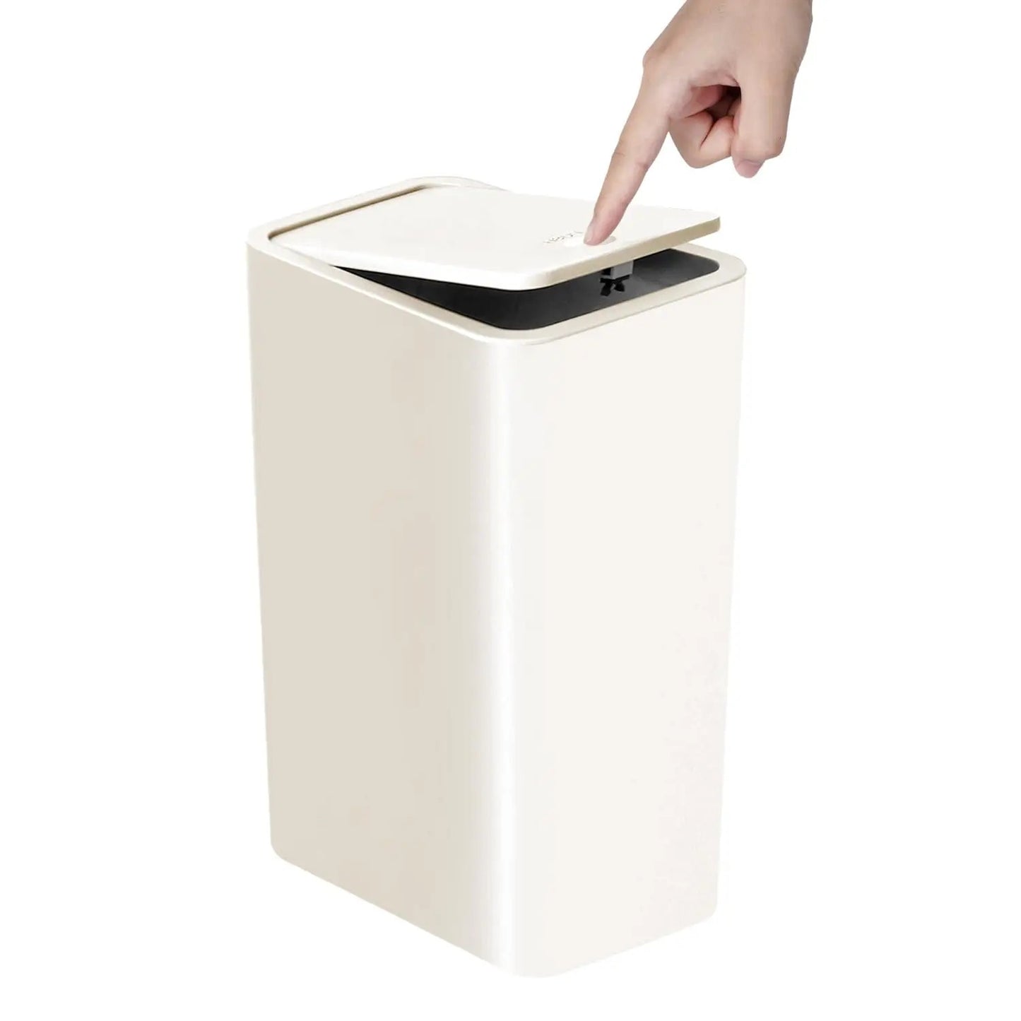 PRESSLUX – Slim Press Top Trash Can 10L