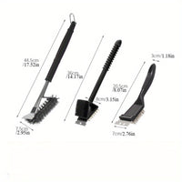 FIRECLEAN – Heavy-Duty Grill Brush Set Outdoor Cooking Tool