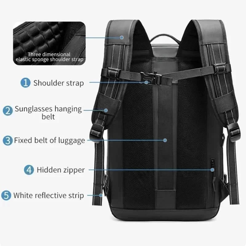 AIRTRAIL Backpack - Compressible laptop backpack for travelling 5