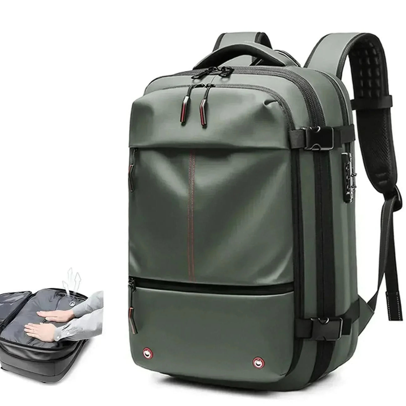AIRTRAIL Backpack - Compressible laptop backpack for travelling 7