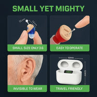 AURIS PRO - Invisible Rechargeable OTC Hearing Aids for Clear Conversations 7