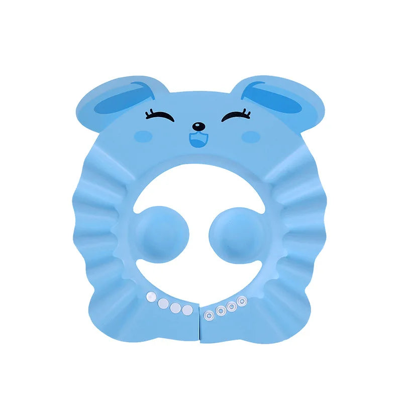 Adjustable Baby Shower Cap - Soft Waterproof Hair Wash Hat for Kids 11