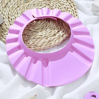 Adjustable Baby Shower Cap - Soft Waterproof Hair Wash Hat for Kids 14