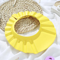 Adjustable Baby Shower Cap - Soft Waterproof Hair Wash Hat for Kids 9