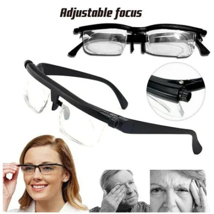 Adjustable Focus Glasses - Customizable Vision for All Distances, No Prescription Needed 2
