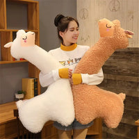 Adorable Alpaca Plush Toy - Soft Stuffed Animals Sleep Pillow for Kids 1