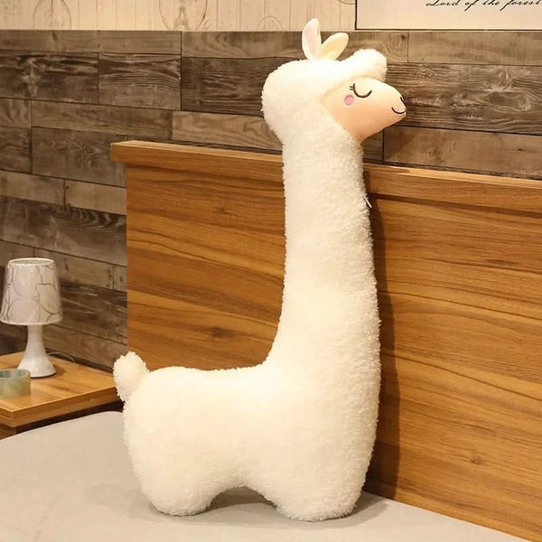 ALPACUDDLE – Peluche oreiller en alpaga doux pour le confort des enfants et la décoration de la chambre