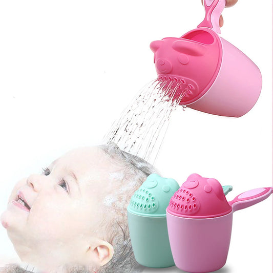 Adorable Baby Bath Cap - Fun Shampoo Cup with Water Protection for Kids 0