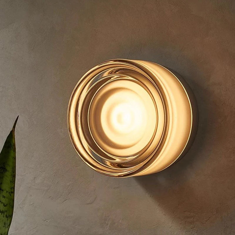 Ahni Dimmable LED Wall Sconce - Solid Cast Glass Shade, Easy Installation 0