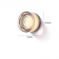 Ahni Dimmable LED Wall Sconce - Solid Cast Glass Shade, Easy Installation 12