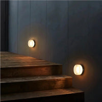 Ahni Dimmable LED Wall Sconce - Solid Cast Glass Shade, Easy Installation 4