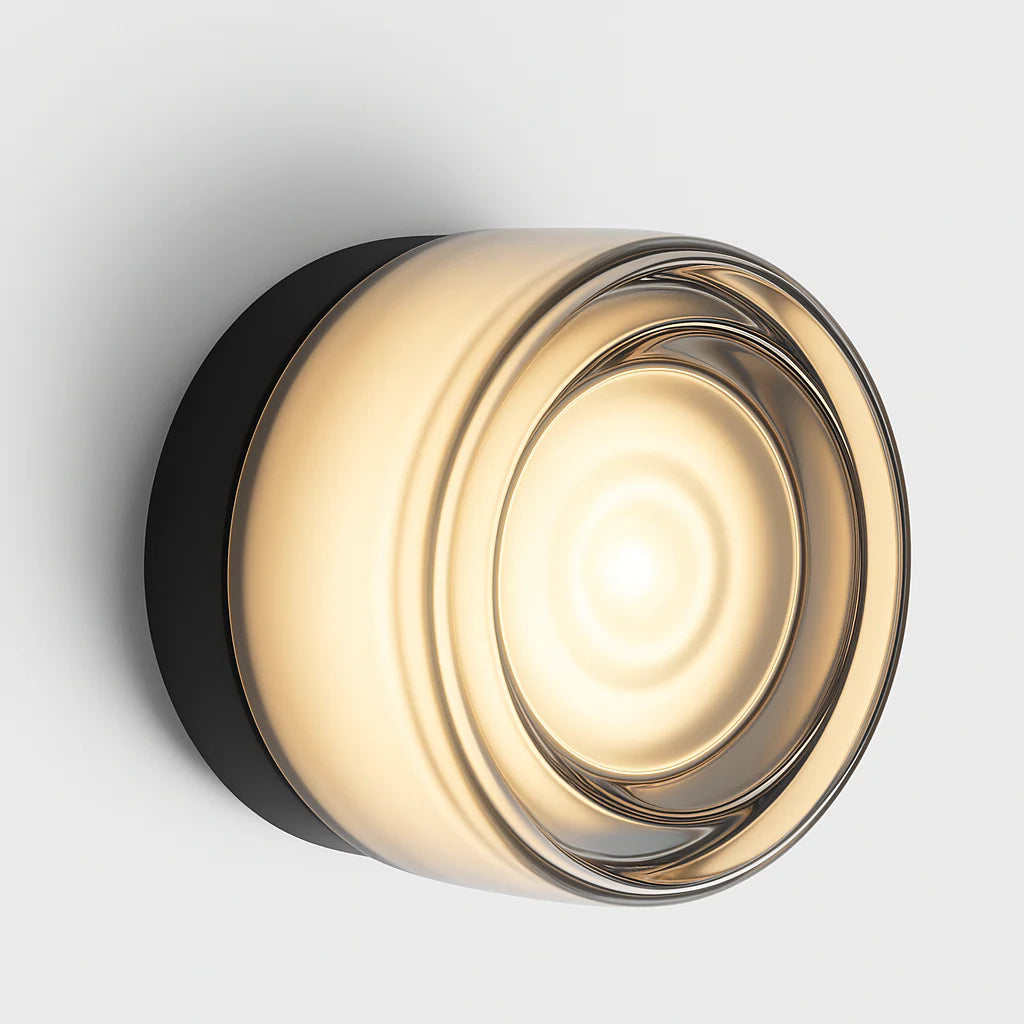 Ahni Dimmable LED Wall Sconce - Solid Cast Glass Shade, Easy Installation 8
