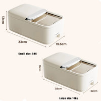 Airtight Rice Storage Container - Large Capacity, Moisture & Insect Proof Food Container for Rice 5