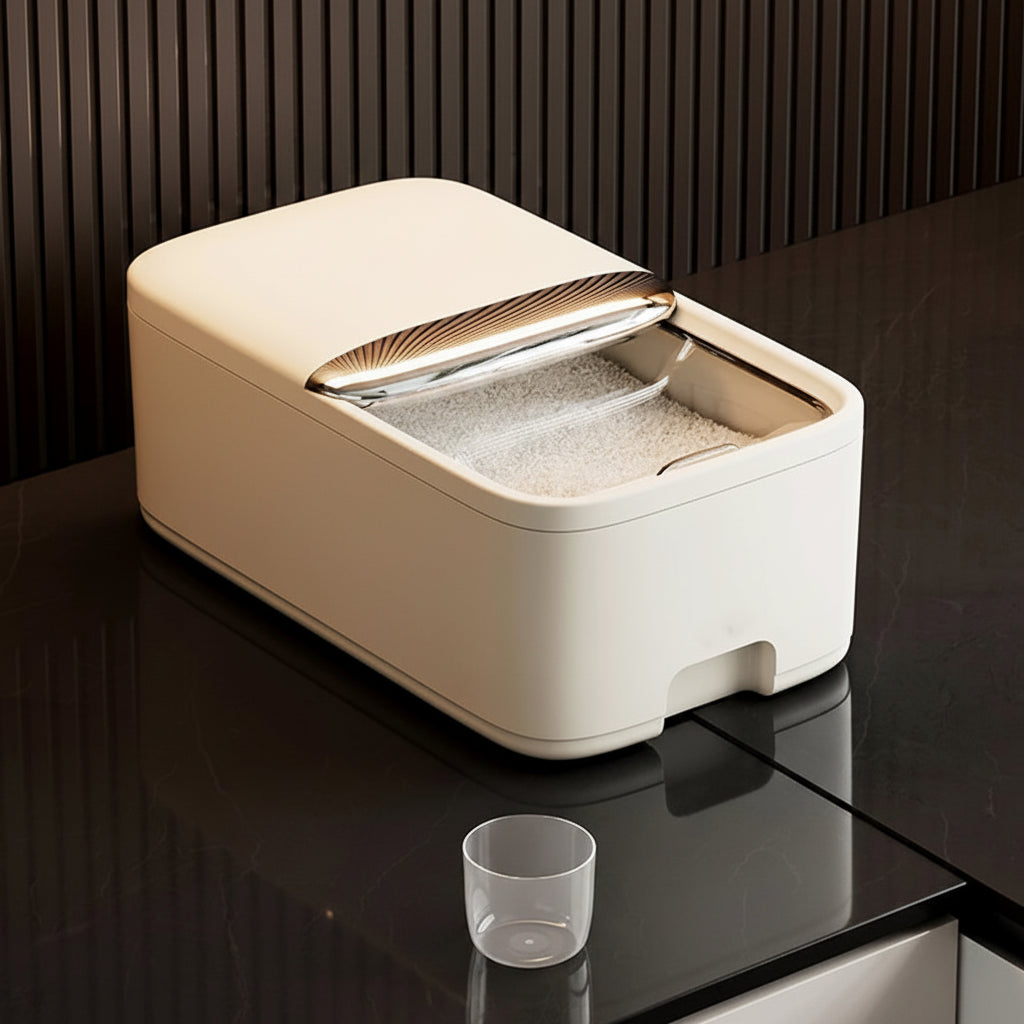 Airtight Rice Storage Container - Large Capacity, Moisture & Insect Proof Food Container for Rice 6