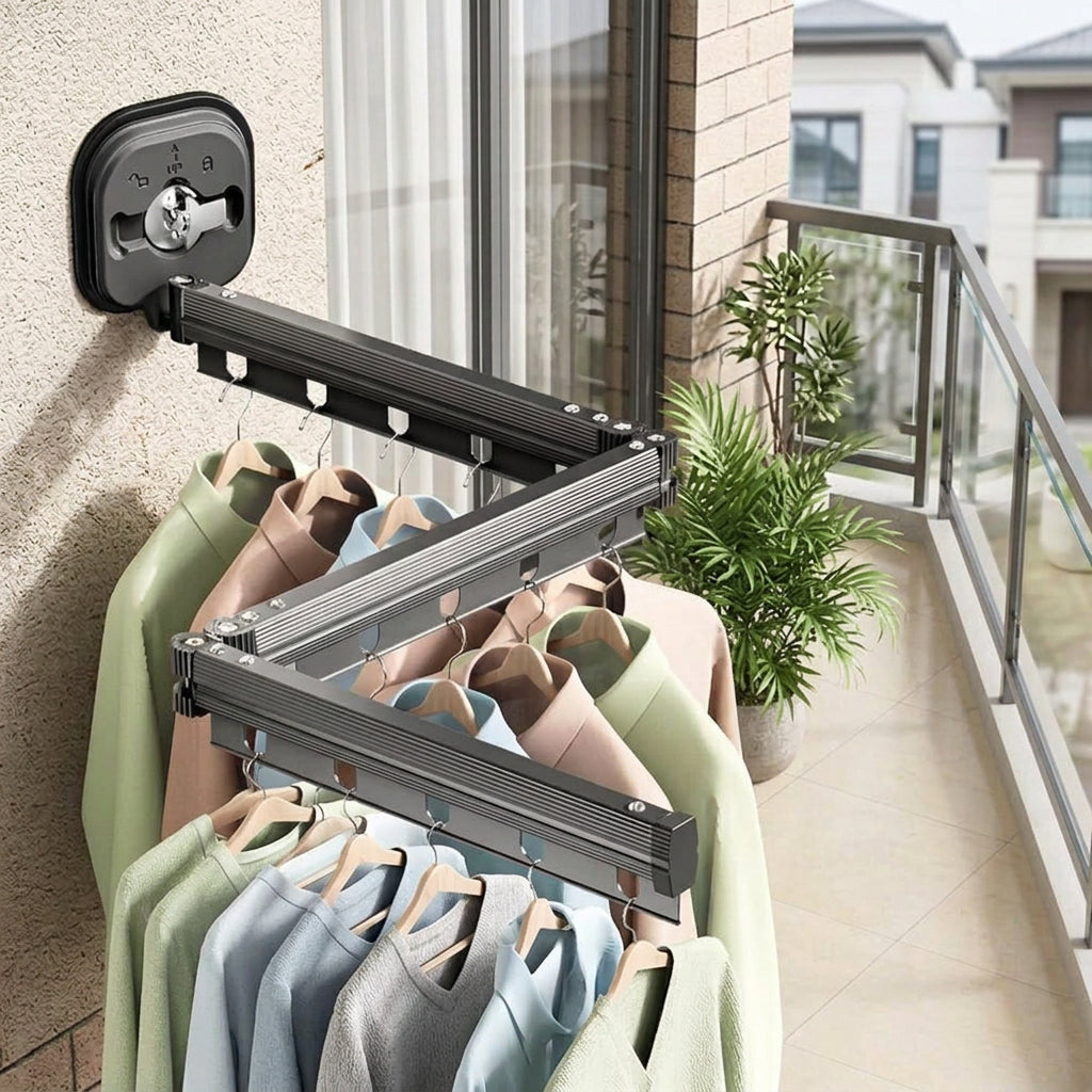 LAUNDRIXA – Laundry Storage Rack for Organized Utility Spaces