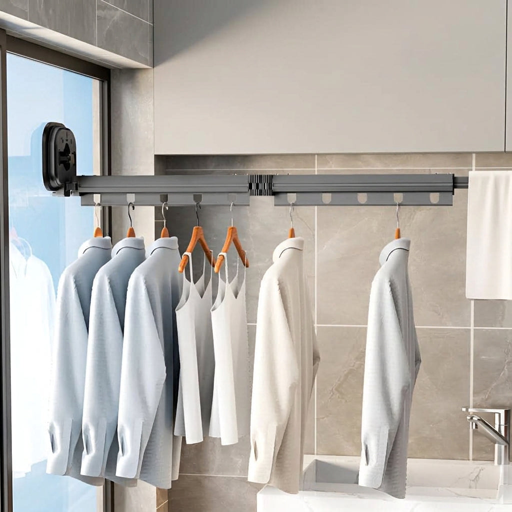 LAUNDRIXA – Laundry Storage Rack for Organized Utility Spaces