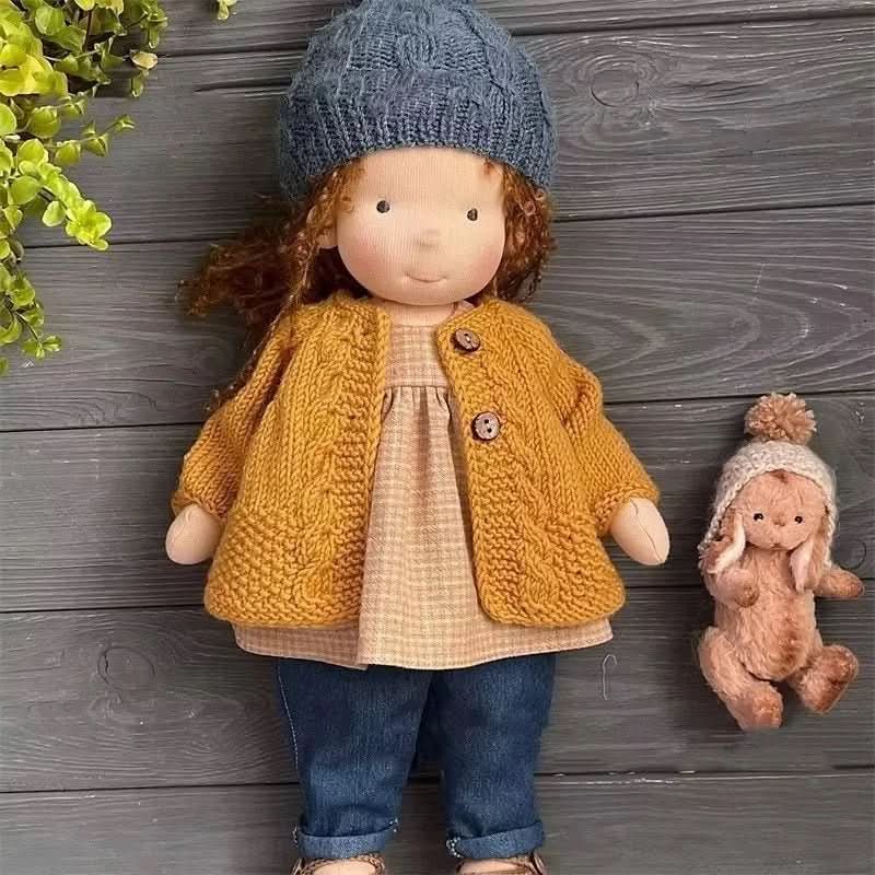 Amorella - Handmade Waldorf Doll with Accessories for Imaginative Play 2
