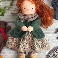 Amorella - Handmade Waldorf Doll with Accessories for Imaginative Play 6