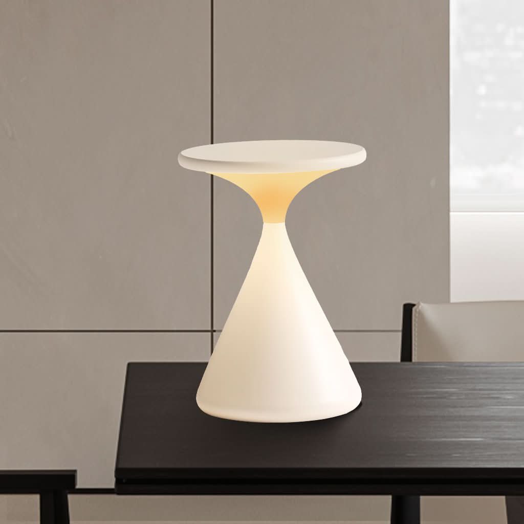 HORALUMIX – Cordless Hourglass LED Lamp for Elegant Ambient Lighting