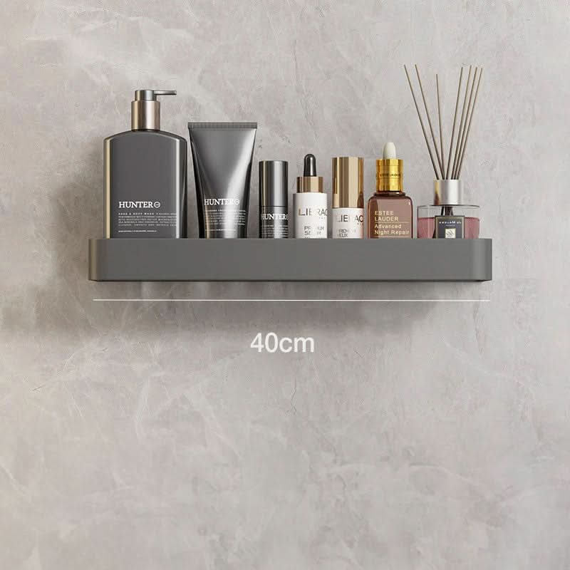 AquaShelf - Elegant Wall Shelf with Towel Holder for Stylish Bathroom Storage 4