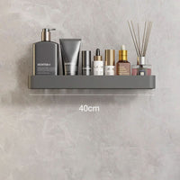 AquaShelf - Elegant Wall Shelf with Towel Holder for Stylish Bathroom Storage 4