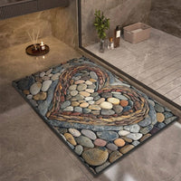 AquaSoft Stone Bath Mat - Quick-Drying Non-Slip Bathroom Mat for Safety & Comfort 11