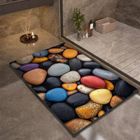 AquaSoft Stone Bath Mat - Quick-Drying Non-Slip Bathroom Mat for Safety & Comfort 15