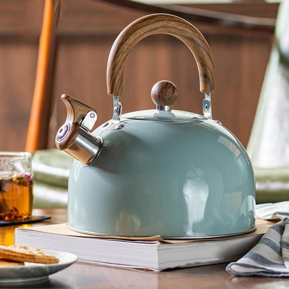 AuraBoil 3L Whistling Kettle - Durable Stainless Steel with Heat-Resistant Handle 1