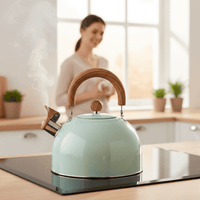 AuraBoil 3L Whistling Kettle - Durable Stainless Steel with Heat-Resistant Handle 2