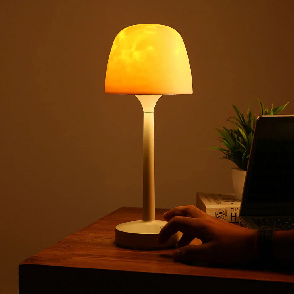 Aurora Glow - Wireless Night Light Projector with 16 Color Options for Relaxation 5