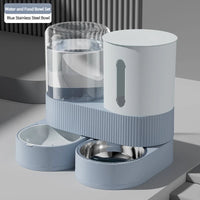 Automatic Cat Feeder & Waterer - 2-in-1 360° Rotatable Cat Food Dispenser, 2.4L Capacity 5