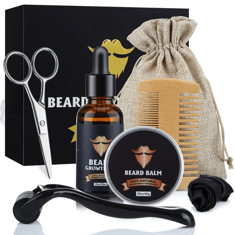BARTBOOST Beard Growth Kit - Complete Growing Beard Kit with Microneedle Technology 9