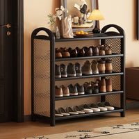 BAMBRATIXA – Scarpiera in bambù e rattan per un ingresso ordinato ed elegante
