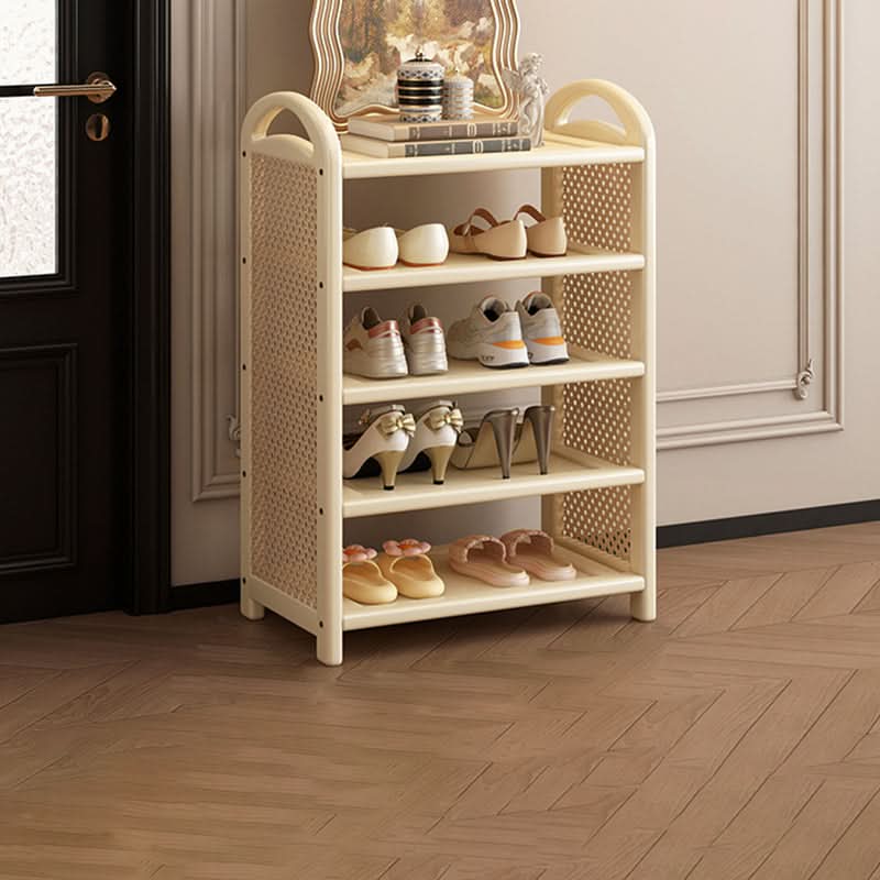 BAMBRATIXA – Scarpiera in bambù e rattan per un ingresso ordinato ed elegante