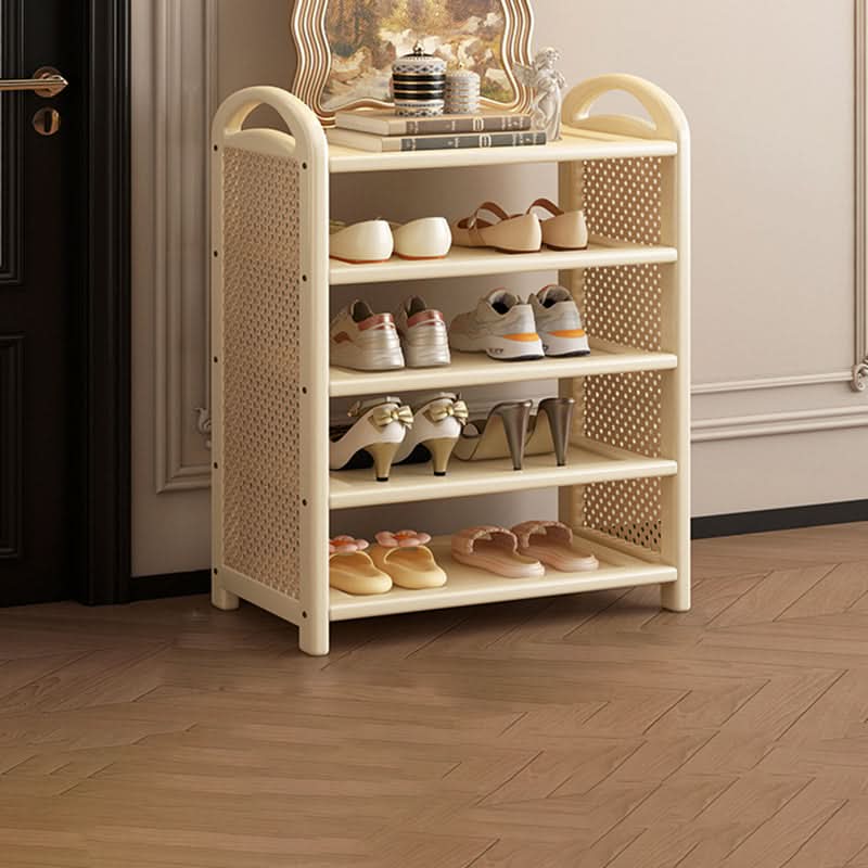 BAMBRATIXA – Scarpiera in bambù e rattan per un ingresso ordinato ed elegante