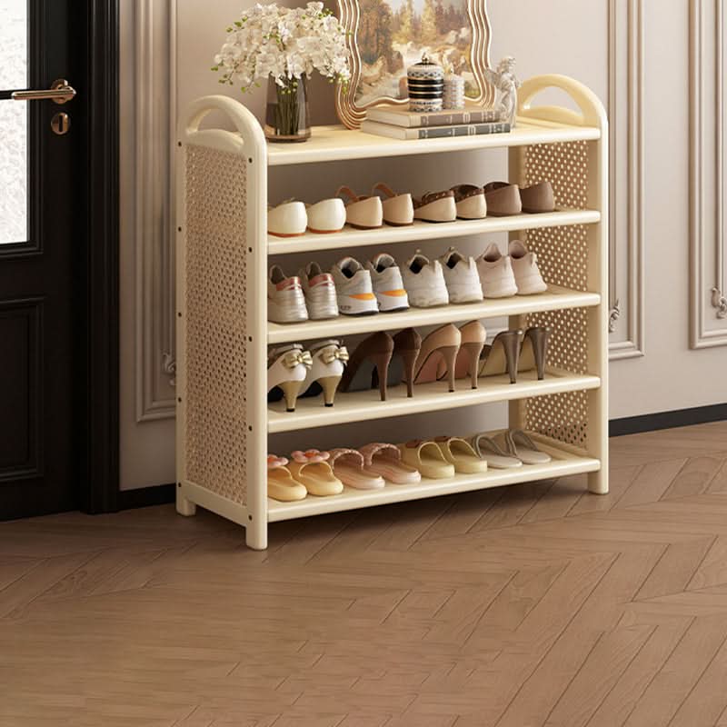 BAMBRATIXA – Scarpiera in bambù e rattan per un ingresso ordinato ed elegante