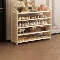 BAMBRATIXA – Scarpiera in bambù e rattan per un ingresso ordinato ed elegante