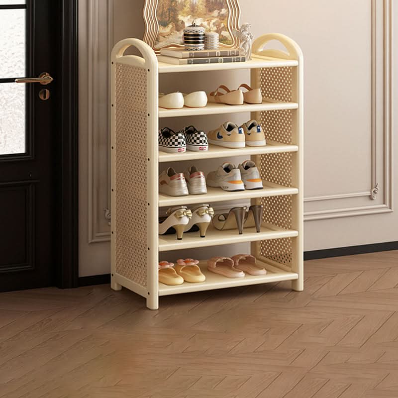 BAMBRATIXA – Scarpiera in bambù e rattan per un ingresso ordinato ed elegante
