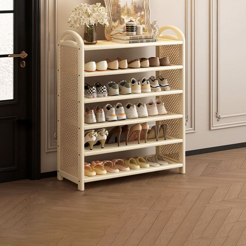 BAMBRATIXA – Scarpiera in bambù e rattan per un ingresso ordinato ed elegante
