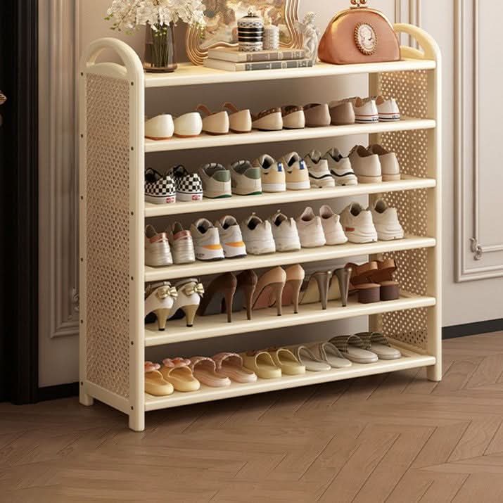 BAMBRATIXA – Scarpiera in bambù e rattan per un ingresso ordinato ed elegante