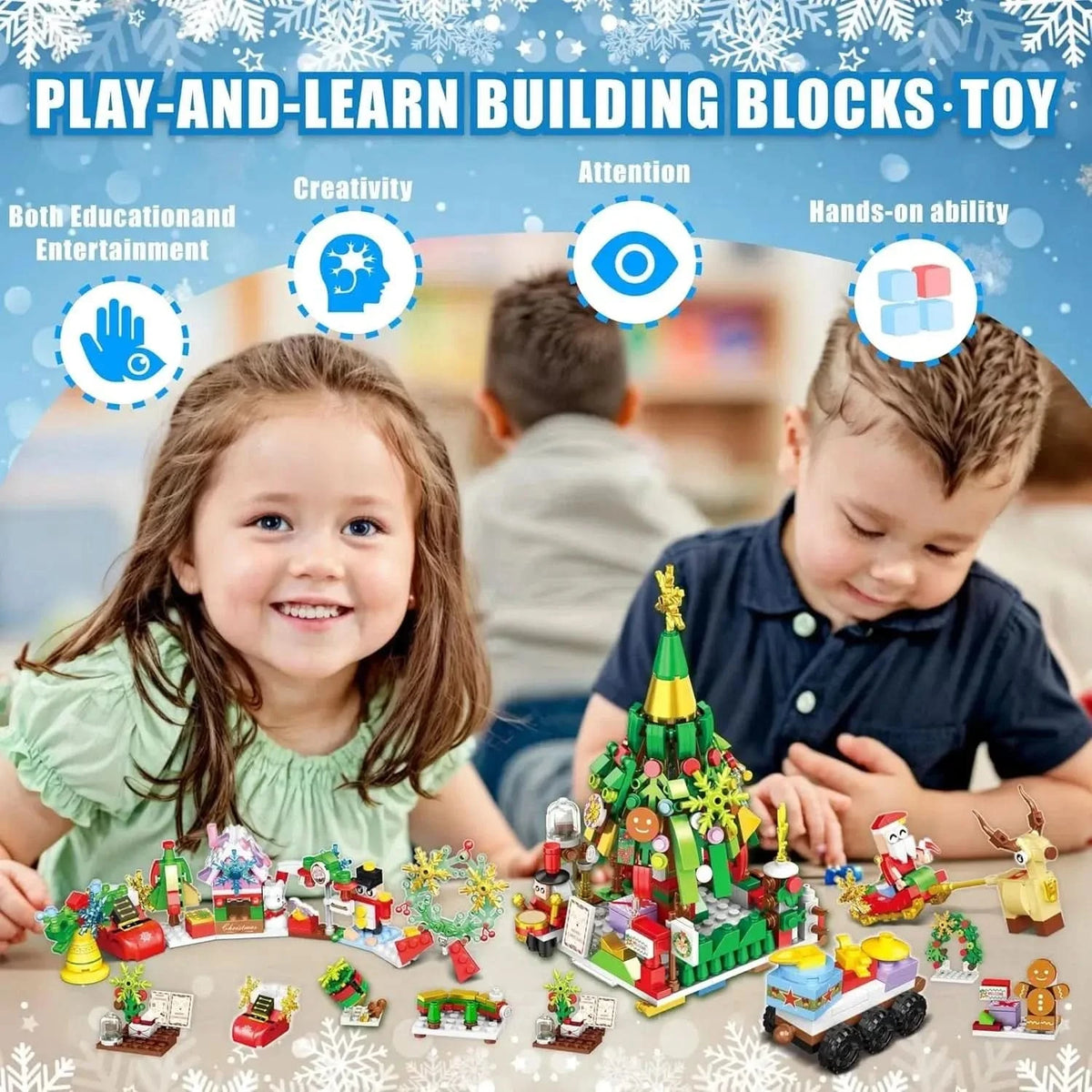 BRICKDASH – Building Advent Calendar for Engaging Holiday Play