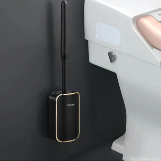 LUXCLEANSE – Wall Mounted Quick Dry Toilet Brush Set