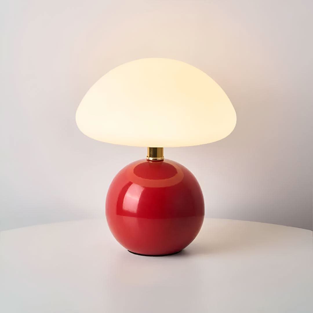 FUNGLORIA – Sculptural Mushroom Table Lamp for Refined Interior Styling