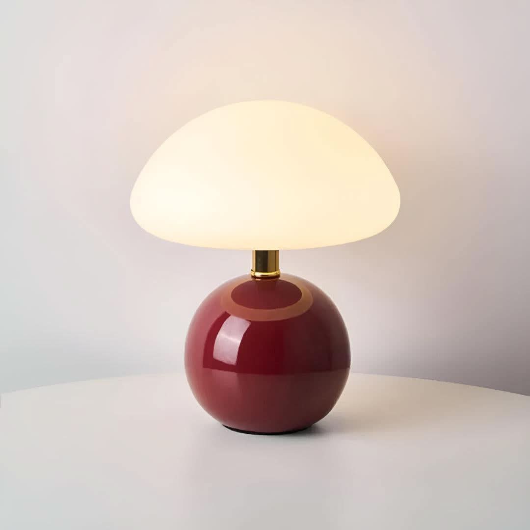 FUNGLORIA – Sculptural Mushroom Table Lamp for Refined Interior Styling