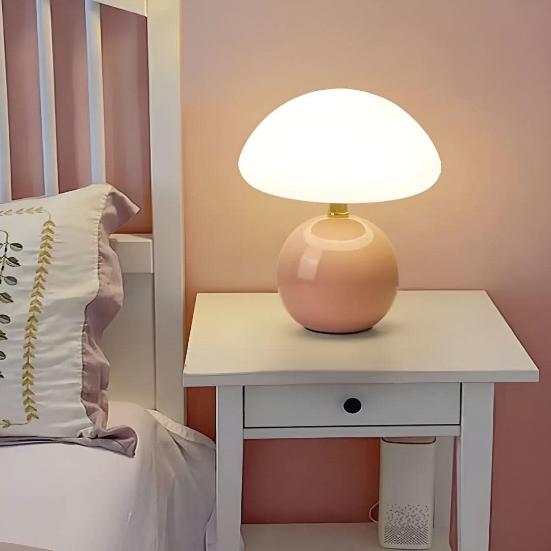 FUNGLORIA – Sculptural Mushroom Table Lamp for Refined Interior Styling