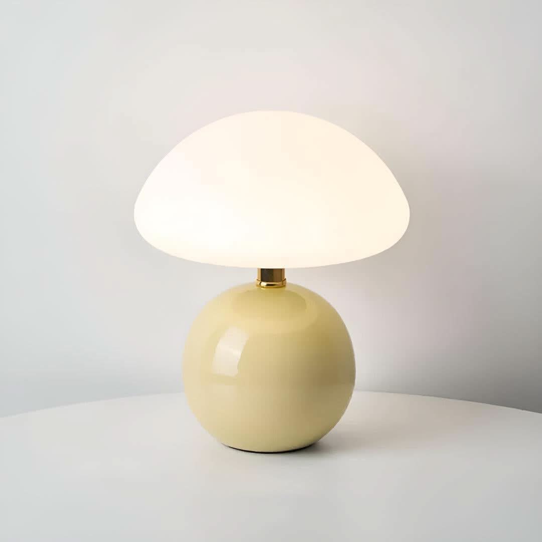 FUNGLORIA – Sculptural Mushroom Table Lamp for Refined Interior Styling