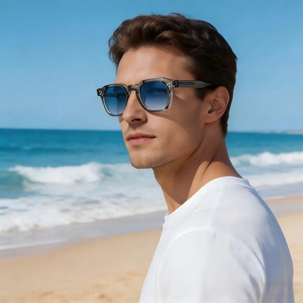 CATERSIDE - Small Frame Square Sunglasses for Men & Women 2